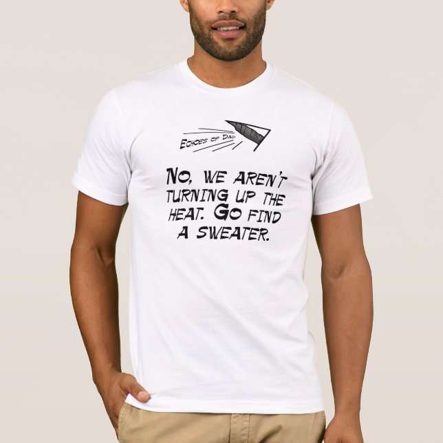 T-shirt Trouvez un chandail (Devant)