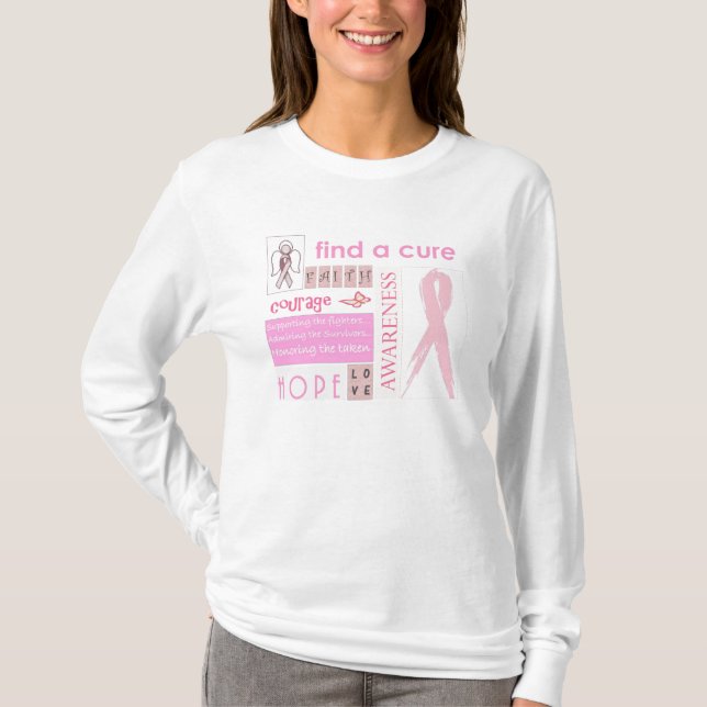T-shirt Trouvez une longue douille de traitement (Devant)
