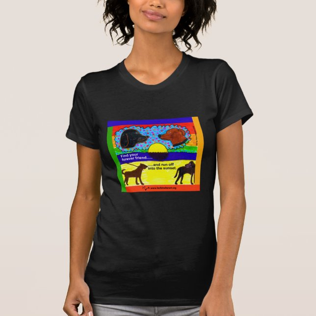 T-shirt Trouvez votre ami de Forever (Devant)