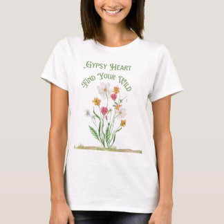 T-shirt Trouvez votre arbre à grappes florales sauvages -