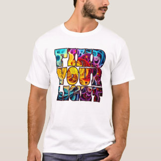 T-shirt Trouvez Votre Chemise Soul Colorée Légère