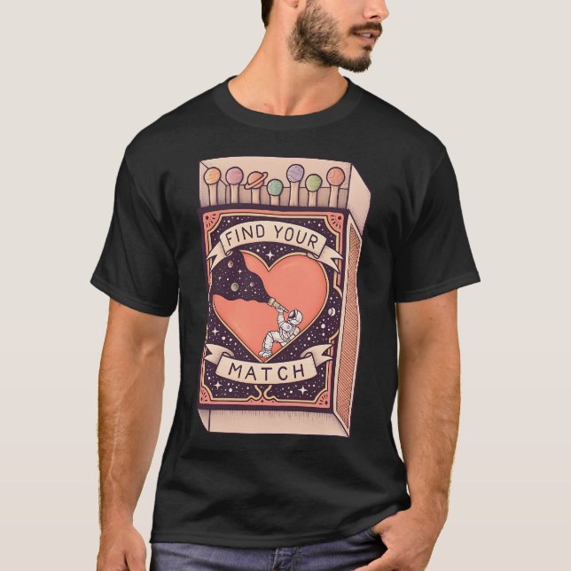 T-shirt Trouvez votre correspondance (Devant)