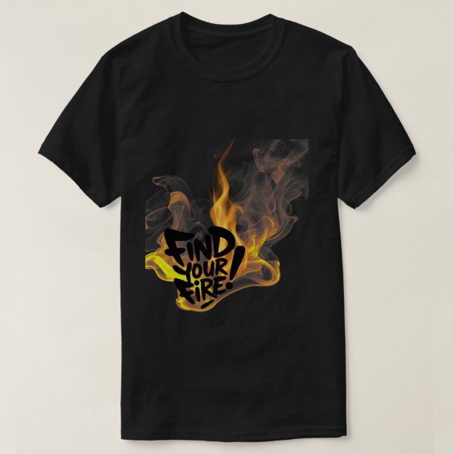 T-shirt Trouvez Votre Feu (Design devant)