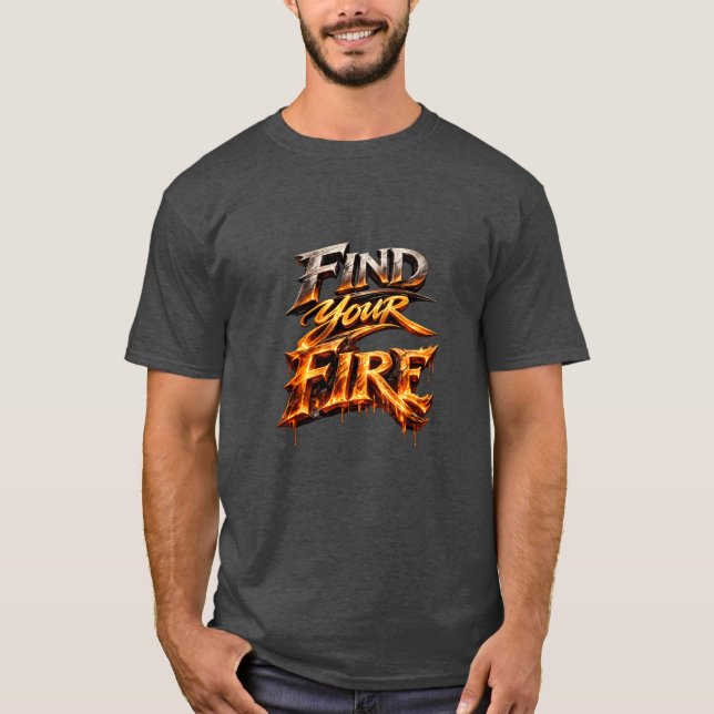 T-shirt Trouvez Votre Feu (Devant)