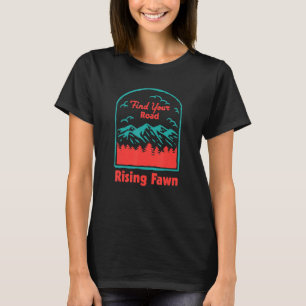T-shirt Trouvez Votre Route Camping Disant Citations De Ca