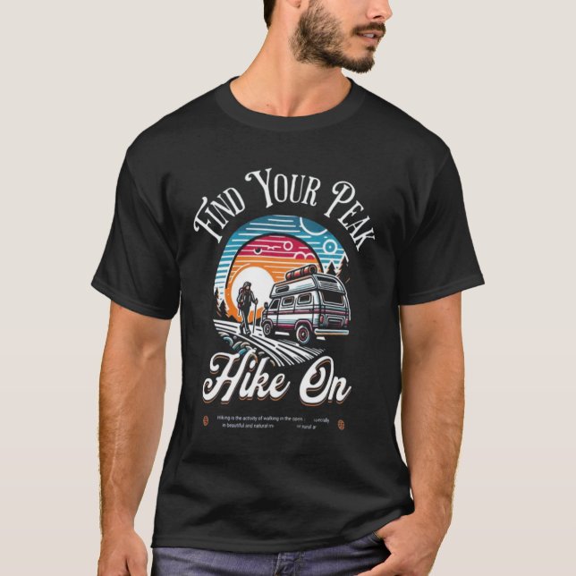 T-shirt Trouvez votre sommet (Devant)