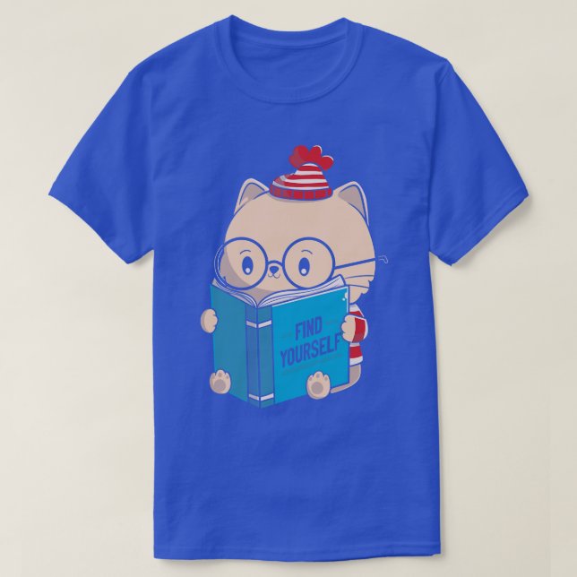 T-shirt Trouvez votre voyage Healing Chat Livre par Tobe F (Design devant)