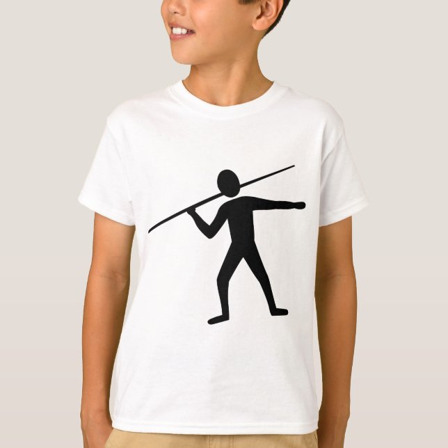 T-shirt Trower Javelin - Noir (Devant)