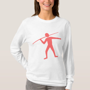 T-shirt Trower Javelin - rose tropicale