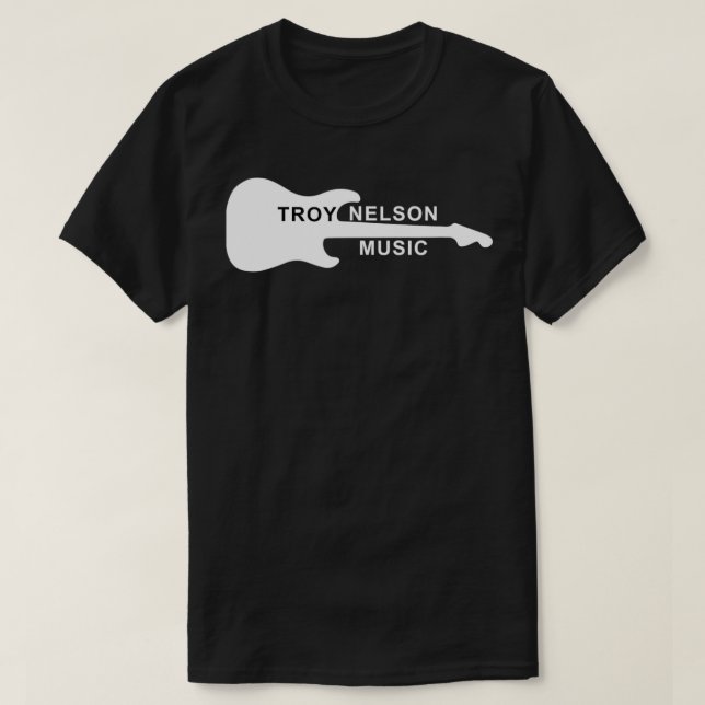 T-shirt Troy Nelson Music Bold Logo (Design devant)