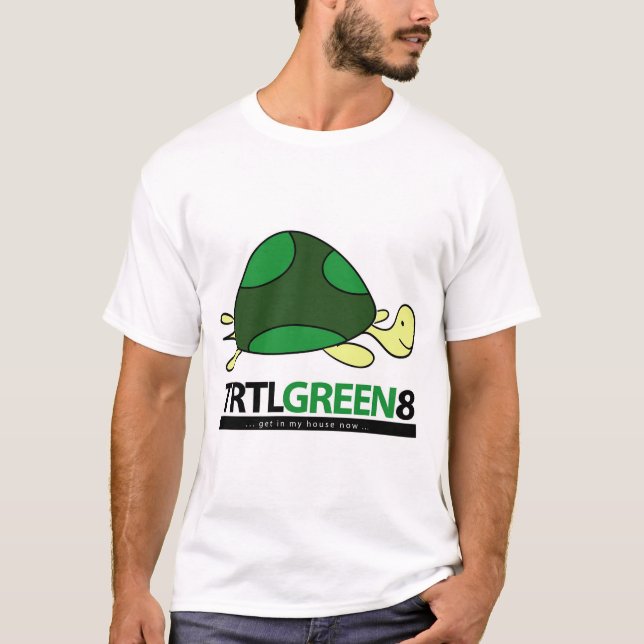 T-SHIRT TRTLGREEN8 (Devant)