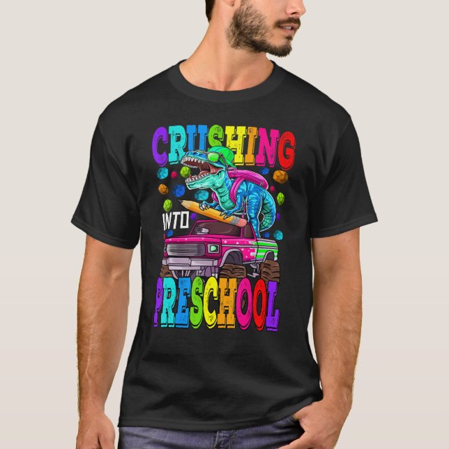 T-shirt Truck Dinosaur Rex (Devant)
