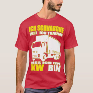 T-shirt Truck Driver Snoring Snorer Trucker