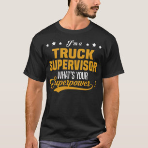 T-shirt Truck Superviseur freestyle pouls gay