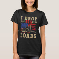 Trucker American For Men Women Semi Truck Driver