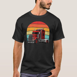 T-shirt Trucker Big Rig Semi Trailer Conducteur de camion