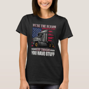 T-shirt Trucker Big Rig Semi-Truck Conducteur Citation 18