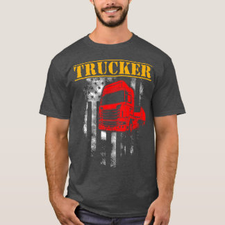 T-shirt Trucker Funny Truck Driver2950