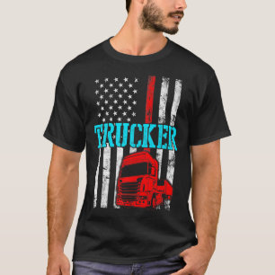 T-shirt Trucker Funny Truck Driver 2973