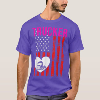 T-shirt Trucker Funny Truck Driver 3019