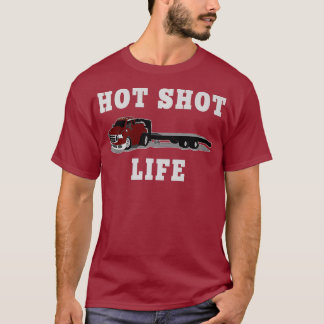 T-shirt Trucker Hot Shot Trucker Dually Trailer CDL