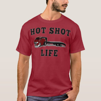 T-shirt Trucker Hot Shot Trucker Dually Trailer CDL