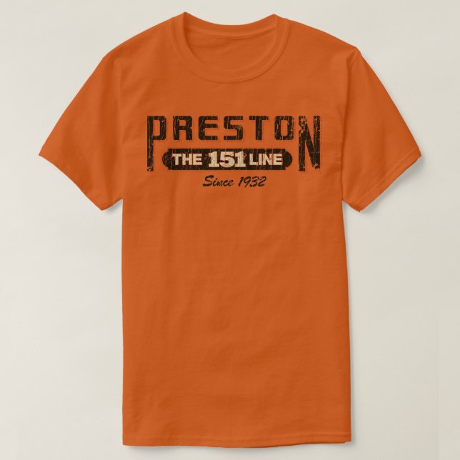 T-shirt Trucker Preston Trucking Co  (Design devant)