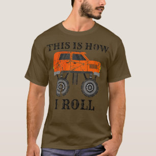 T-shirt Truckers Cool Monster Truck C'Est Ho