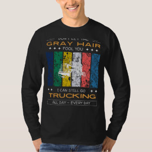 T-shirt Trucking Amateur Tee - Cheveux gris, Guerrier rout