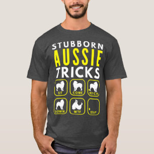 T-shirt Trucs australiens têtus - Entraînement des chiens