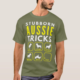 T-shirt Trucs australiens têtus - Entraînement des chiens