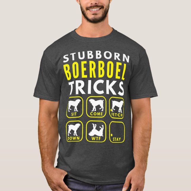 T-shirt Trucs Boerboel têtus - Entraînement Chien Premium (Devant)