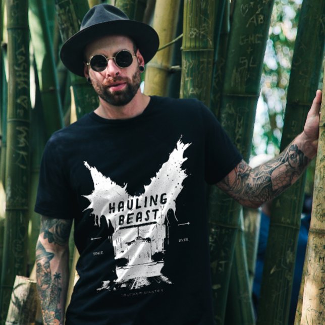 T-shirt Trucs, Camion, Bête de transport, Autoroute (Créateur téléchargé)