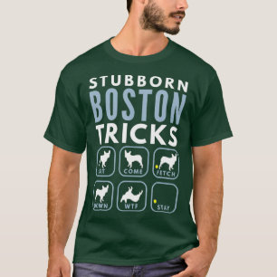 T-shirt Trucs de chien de boxe têtus - Entraînement de chi