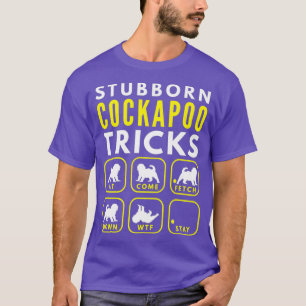 T-shirt Trucs de Cockapo têtus - Entraînement de chien Pre