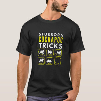 T-shirt Trucs de Cockapoo têtus - Entraînement de chien