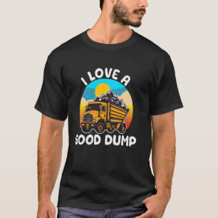 T-shirt Trucs de vidange J'aime un bon saut de vidange Sar