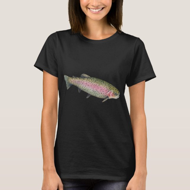 T-shirt Truite arc-en-ciel (Devant)