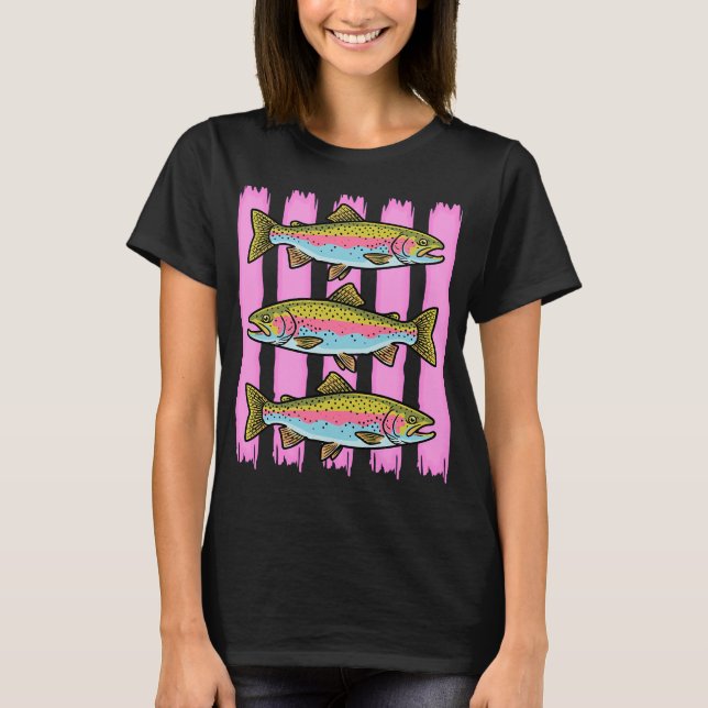 T-shirt Truite arc-en-ciel BCBG  (Devant)
