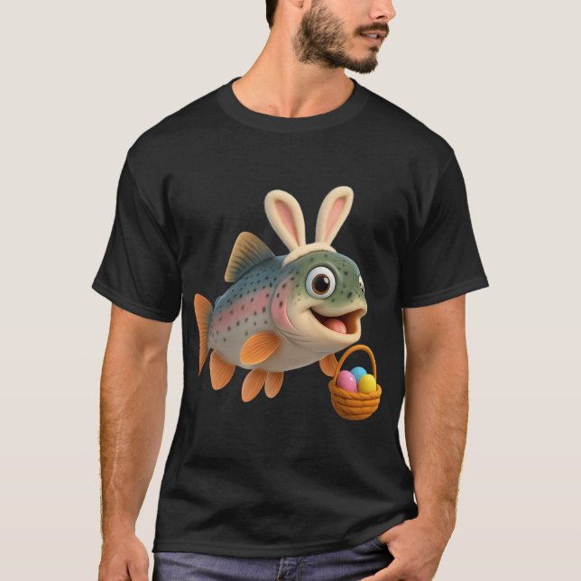 T-shirt Truite de Pâques (Devant)