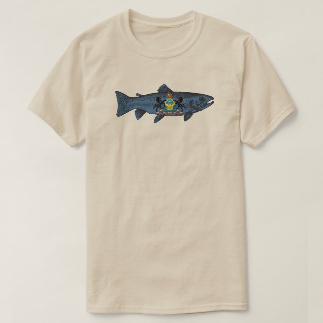 T-shirt Truite de Pennsylvanie (Design devant)