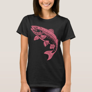 T-shirt Truite en mouvement