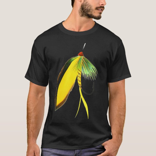 T-shirt Truite et Bass Fly (Devant)