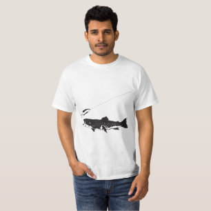 T-shirt Truite noire