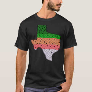 T-shirt Truite Pêche truite arc-en-ciel Motif Texas State 
