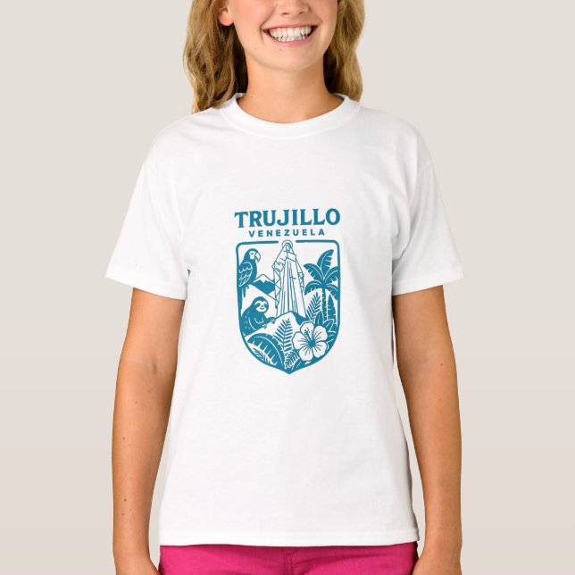 T-shirt Trujillo Venezuela | Diseño cultural Venezolano (Devant)