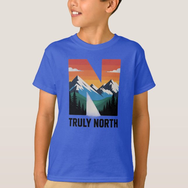 T-shirt Truly North (Devant)