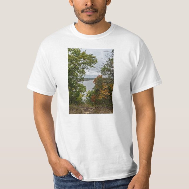 T-shirt Truman Dam Automne encadré (Devant)