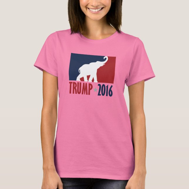 T-shirt Trump 2016 Pro GOP Candidate Design (Devant)
