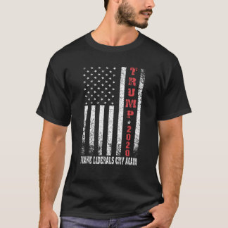 T-shirt Trump 2020 fait pleurer à nouveau les libéraux en